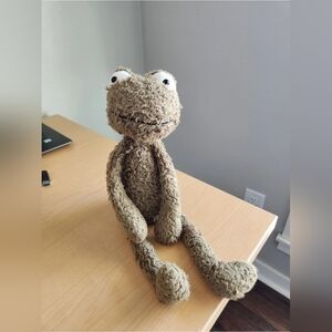 Jellycat Wild Thing Frog Plush Green Stuffed Animal 15" Long Arms & Legs RETIRED
